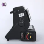 تصویری از بغل اجاق گاز و بخاری سفری دو کاره رنگ مشکی