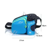 ابعاد کیف کمری outdoor 3 لیتری رنگ آبی