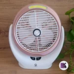 پنکه شارژی رومیزی دیپکینگ DeepKing مدل DK-127 رنگ رزگلد