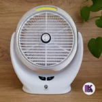 پنکه شارژی رومیزی دیپکینگ DeepKing مدل DK-127 رنگ نقره ای