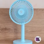 تصویری از پنکه شارژی رومیزی DeepKing مدل DK-131 رنگ آبی
