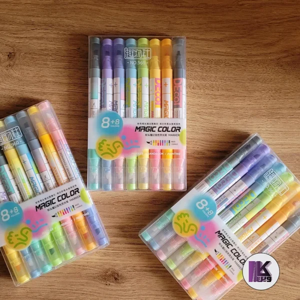 ماژیک جادویی دوسر ۸ رنگ – Magic Color