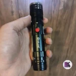 ابعاد در دست از چراغ قوه پلیسی RUILANG T6-26 شارژی