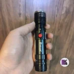 ابعاد در دست از چراغ قوه پلیسی RUILANG T6-26 شارژی