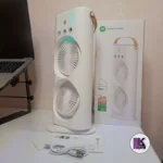 تصویر از نمای بغل پنکه مه پاش دو قلو DP