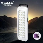تصویر چراغ اضطراری شارژی مدل ویداسی 823