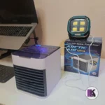 نمایی از قابلیت پاور بانک پروژکتور شارژی و کمپینگ مدل W893