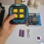 نمایی از چراغ های پروژکتور شارژی و کمپینگ مدل W893