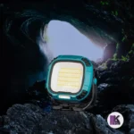 نمایی از پروژکتور شارژی و کمپینگ مدل W893