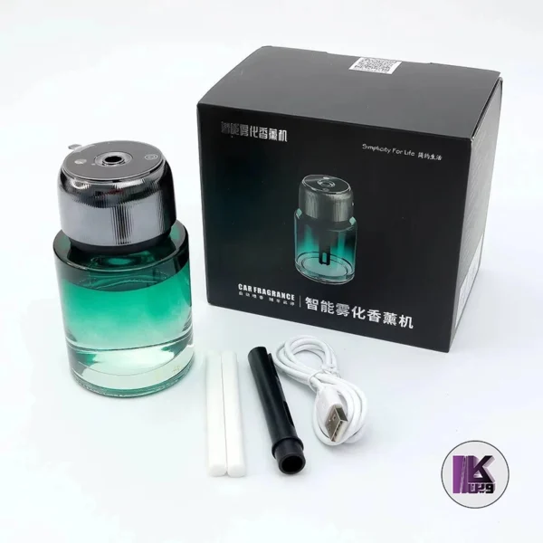 خوشبو کننده هوشمند خودرو کهکشانی مدل Car Fragrance سایز 160 میل Green(شیشه سبز اصلی)