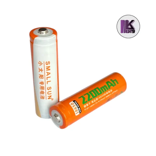 باتری لیتیومی شارژی Small Sun 18650 شرینک 2200mAh