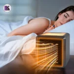 تصویری از آرامش و راحتی استفاده از فن هیتر Handy Heater 1500Watts