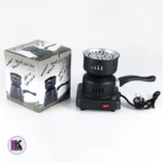 تصویری از زغال‌ سرخ‌کن برقی عربی مدل A016 توان 500 وات به همراه جعبه