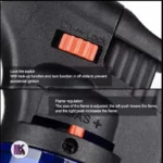 تصویری از کلید فندک اتمی پایه‌دار قابل شارژ