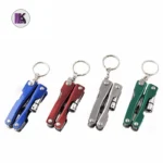 تصویری از ابزار چندکاره 8 در 1 تاشو با چراغ LED مدل Micro Pliers چند رنگ