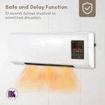 تصویر از هیتر و پنکه دیواری و رومیزی با کنترل از راه دور 1800 وات