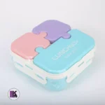 تصویری از قفل ظرف غذا ماکروفری پازلی