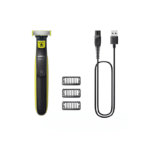 تصویری از ماشین اصلاح صورت وان بلید فیلیپس OneBlade QP2724/10 به همراه متعلقات