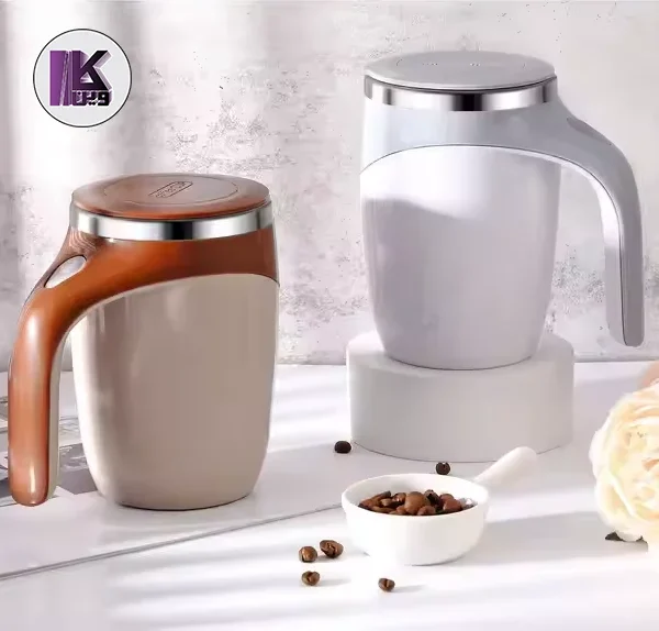 ماگ همزن دار شارژی مگنتیک 380 میلی‌لیتر