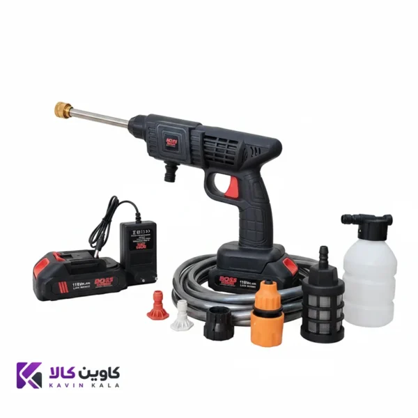 کارواش شارژی باس مدل BOSS BS-2204 دو پک باتری